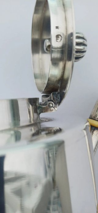 Cafetera Art Déco Plata Maciza .833