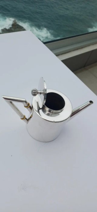 Cafetera Art Déco Plata Maciza .833