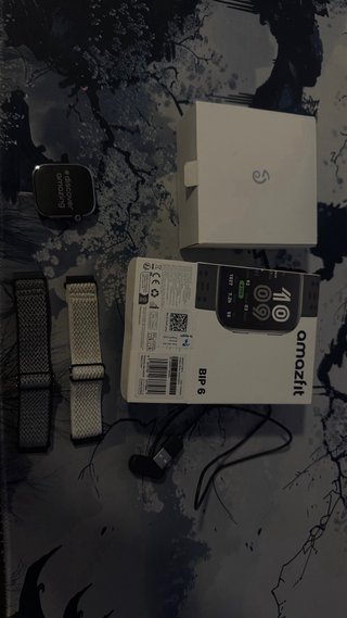 Amazfit Bip 6 Negro/Plata Como Nuevo