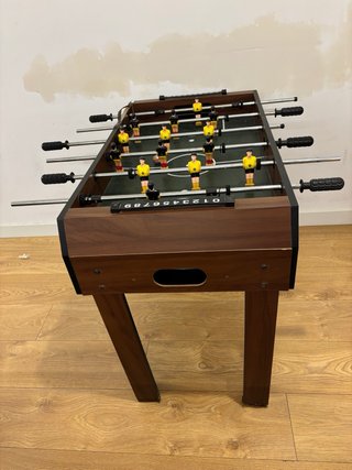 Futbolín de madera para restaurar recoger hoy