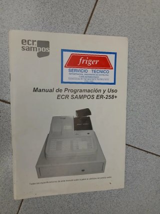 Manual de programación ECR Sampos ER-258