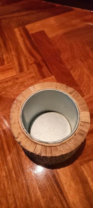Maceta paja + pétalos Ikea
