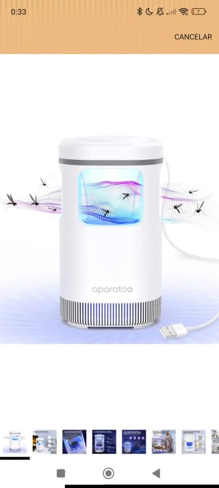Lámpara Mosquito Inhalación Aparatoo