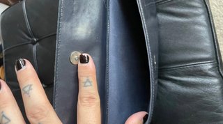 Bolso de mano Louis Vuitton negro