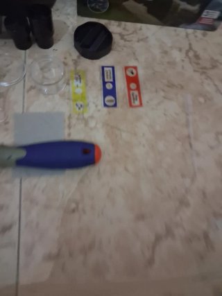 Microscopio  con accesorios