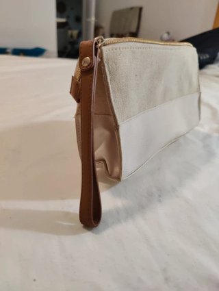 Neceser Victoria's Secret Beige y Blanco