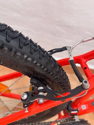 Bicicleta Rockrider XL Naranja