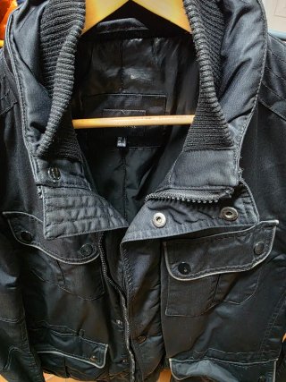Chaqueta Cortefiel Negra Talla L