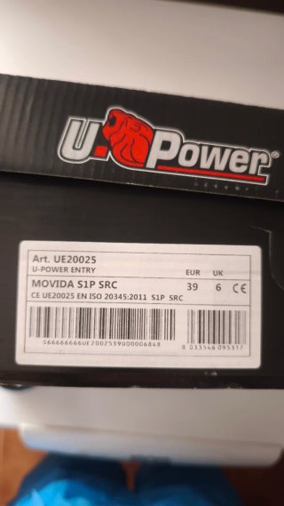 Zapatos de seguridad U-Power