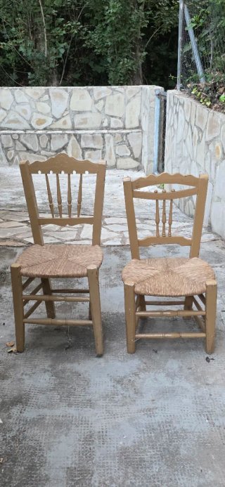 2 Sillas de Enea Marrones