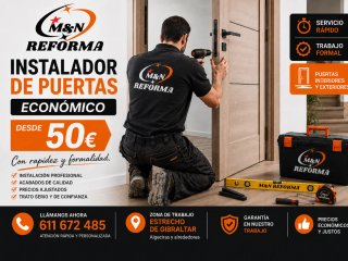 Instalación de puertas