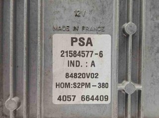 Citroen 9642222380 centralita motor uce c3 2442934