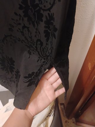Vestido estilo asiático negro NUEVO
