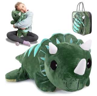 Peluche Dinosaurio Verde con Peso 2.3kg