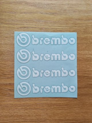 Pegatinas Brembo para pinzas de freno (4 unidades)