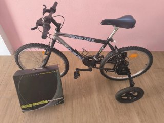 Bicicleta Vivanti Racing 124X con ruedines