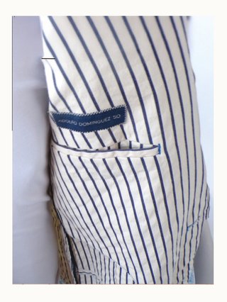 Americana Adolfo Dominguez Rayas Talla 50