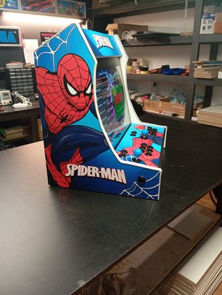 Máquina Recreativa Bartop Spiderman