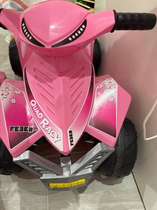 Quad Feber Racy Niña Rosa