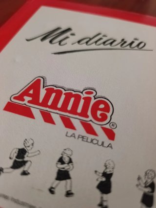 Cuadernos y Diario Vintage Annie Película CocaCola