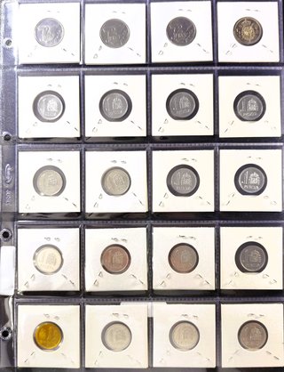 Lote monedas España 1,2,5,10,25,50,100 Pesetas