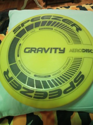 Disco Volador Gravity Speezer Amarillo 175g playa
