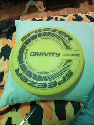 Disco Volador Gravity Speezer Amarillo 175g playa