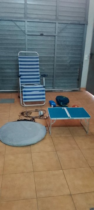 Pack de Camping  silla mesa sobre ect