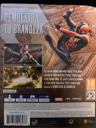 Marvel Spider-Man PS4 Juego