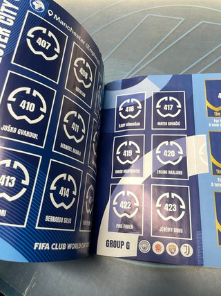 album de cromos sin usar club world cup fifa 25, panini