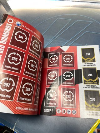 album de cromos sin usar club world cup fifa 25, panini