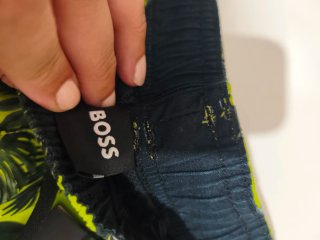 Bañador Boss Talla S Estampado Tropical