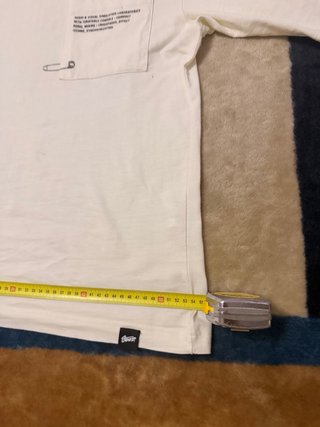 Camiseta Pull&Bear Blanca Talla M