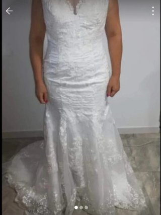 Traje de Novia Sirena Sin Usar