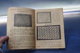 Álbum de Tejidos. Anilina Paris.