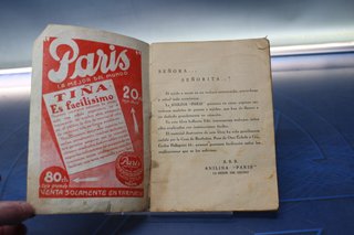 Álbum de Tejidos. Anilina Paris.