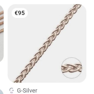 Collana argento spiga grano ciondolo croce granati