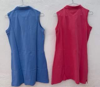 Vestido Polo Sin Mangas Mujer Talla M
