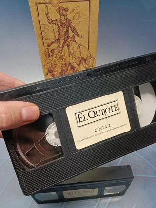 vhs, EL QUIJOTE. 2 nastri