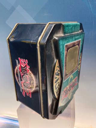 Cartas, caja de cartas metálica, coleccionable, YU-GI-OH! konami, lata coleccionable