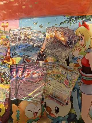 3 sets 18 cartas pokemon RR sv7a completo japones