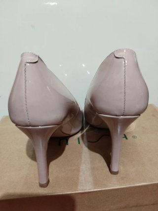 Zapatos Unisa Beige Tacón Aguja
