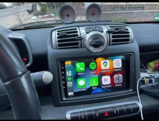 Rádio Smart Fortwo W451 Android 14 + GPS + Carplay