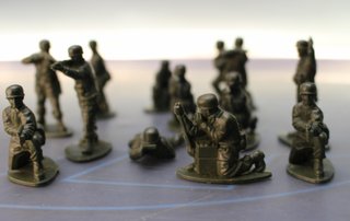 Soldados Matchbox WWII. Combat Troops Paracaidistas Alemanes.
