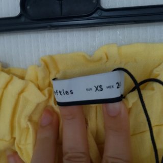 Chaqueta amarilla talla XS/34