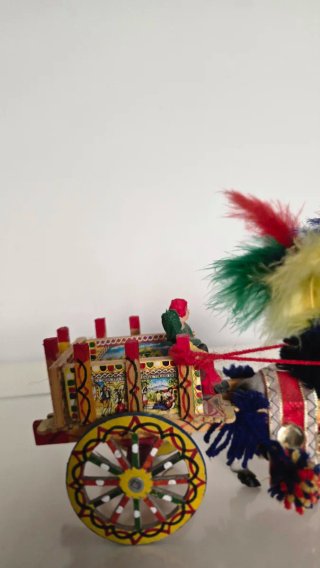 Carretto Siciliano Artigianale con Bambole