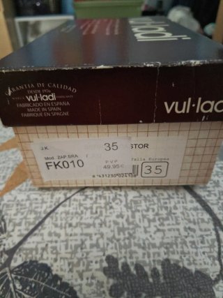 Bailarinas Vulladi Piel Talla 35 nuevo.