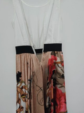 Abito elegante fantasia floreale Taglia 42