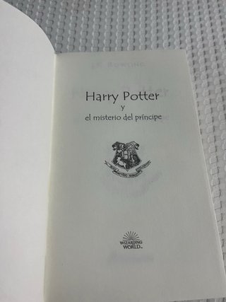 Harry Potter y el misterio del príncipe pvp 50 eur