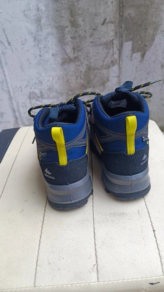 Scarponcini bambino blu e grigi